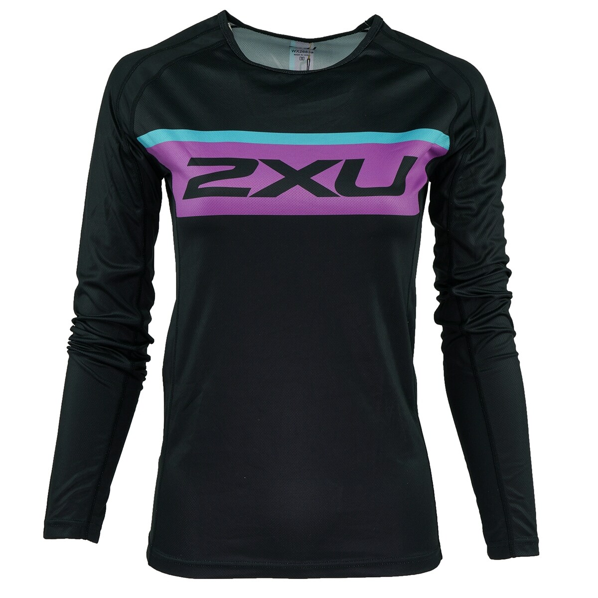 2XU Women's L/S Shirt Black/Purple - Overstock 25692910
