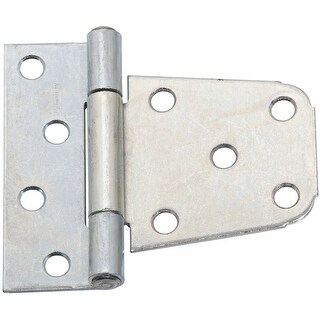 National Hardware V287 Cerniera Pesante Per Cancello: Acciaio Nero, Dimensioni 3 1/5 Cm, Ideale Per Spazi Stretti