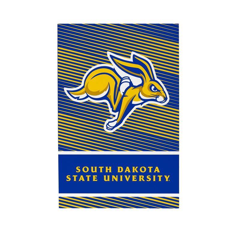 South Dakota State University Wooden Tabletop Mantel Shelf Sign