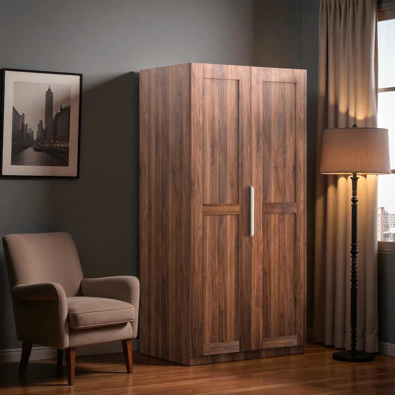 63" Freestanding Kitchen Pantry Storage Cabinet with Adjustable Shelves and Doors, Modern Buffet Cupboard Sideboard