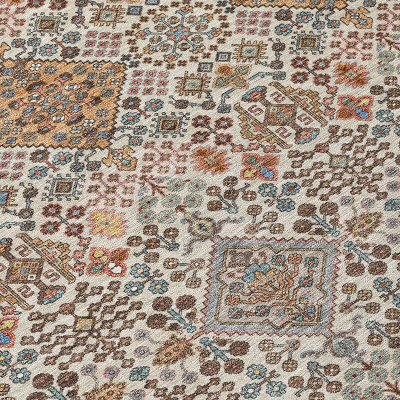 Machine Washable Indoor/ Outdoor Global Bidunga Chantille Rug