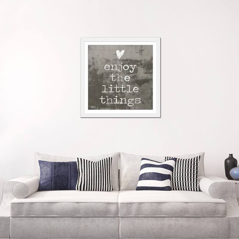 iCanvas "Enjoy The little things II" by Jamie MacDowell