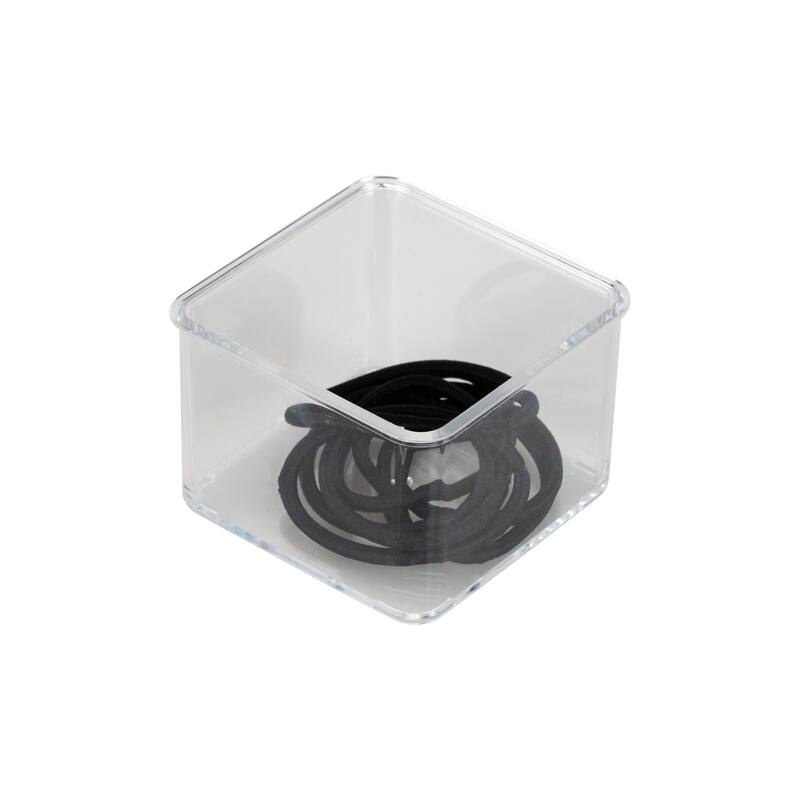 Simplify Small Square Drawer Organizer in Clear - 3" x 3" x 2"
