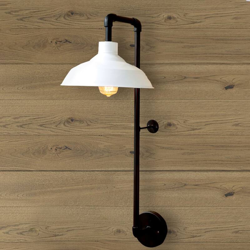Metal Wall Sconce with Shade