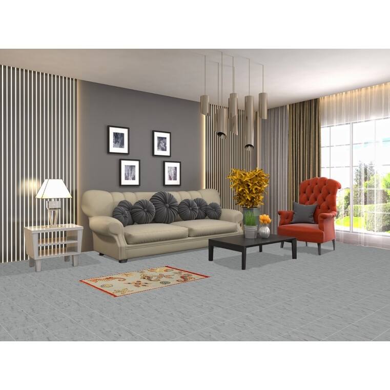 Animals Design Art Deco Accent Rug Handmade Wool Carpet - 2'0" x 3'0"