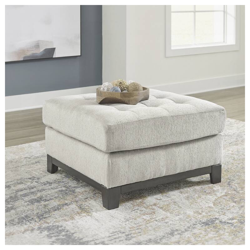 Signature Design by Ashley Maxon Place Oversized Accent Ottoman - Stone