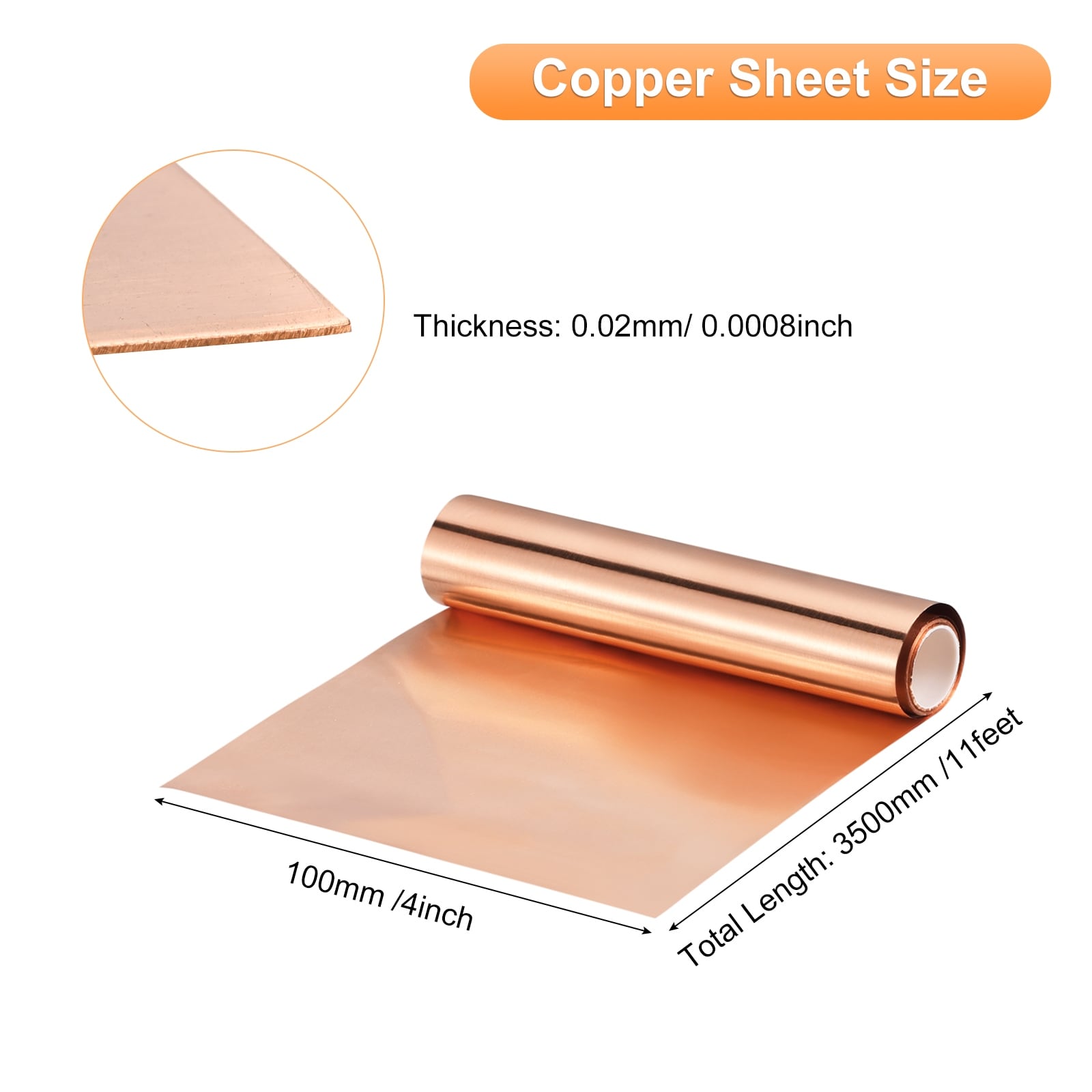 Copper Roll Flashing