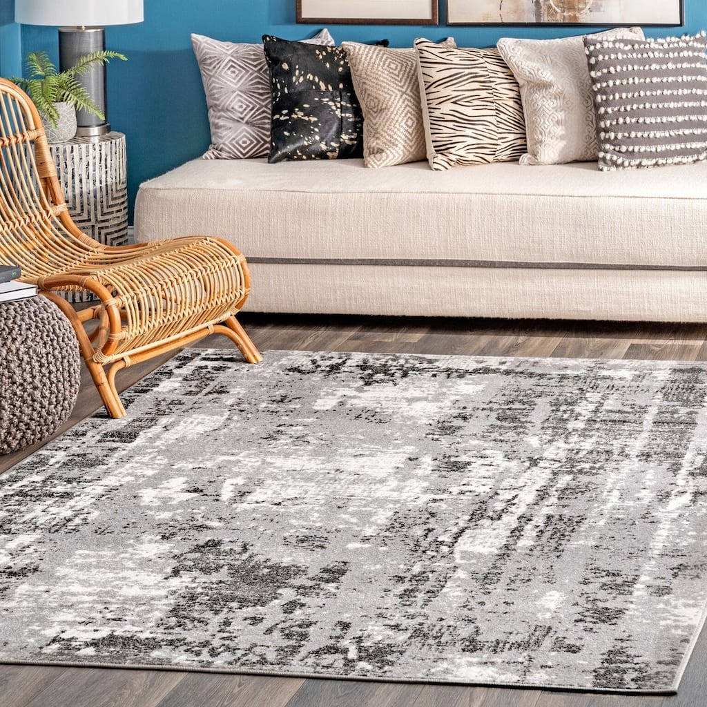 Nuloom Strained Abstract Area Rug