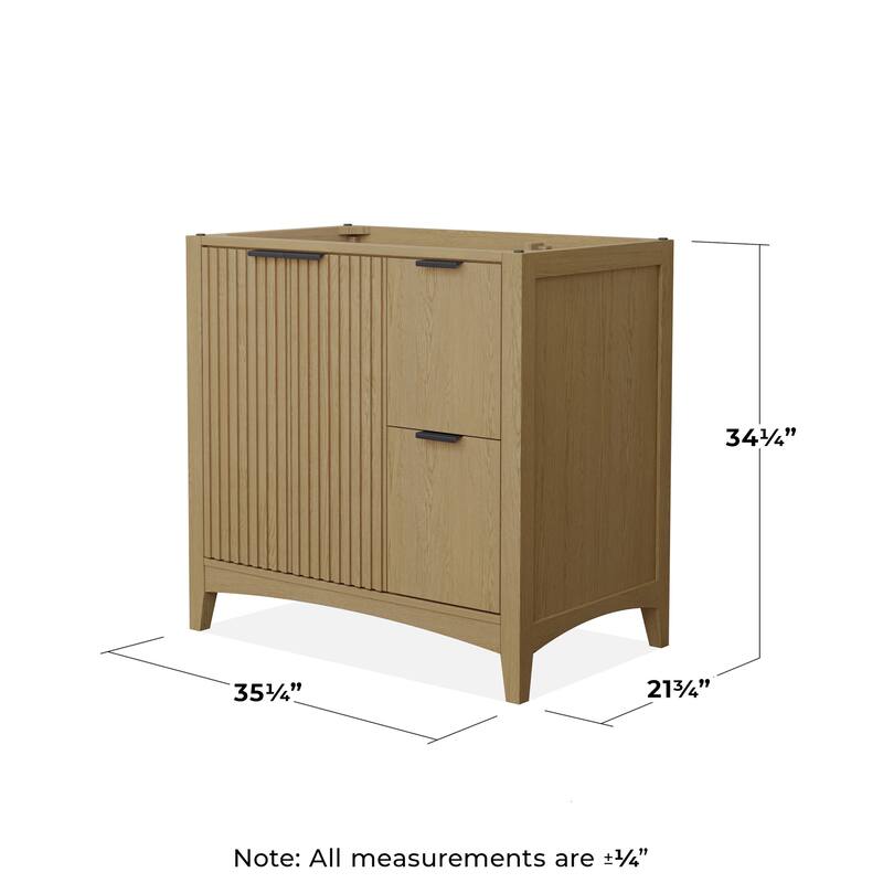 Wyndham Collection WCF9191-36S-CXSXXMXX Palmilla 36" Single Free