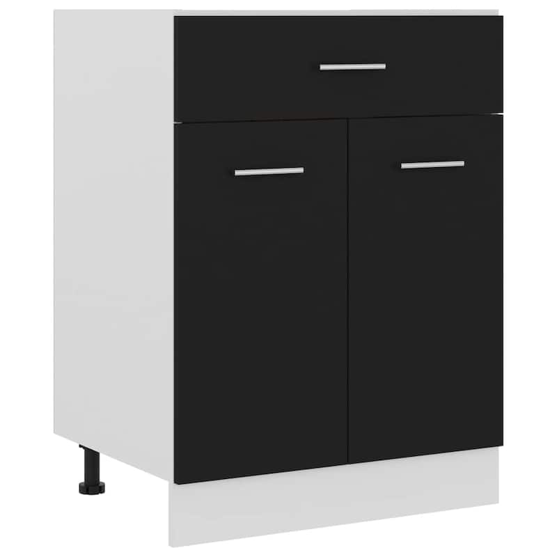 vidaXL Kitchen Cabinet Storage Cupboard Under Sink Organizer Engineered Wood