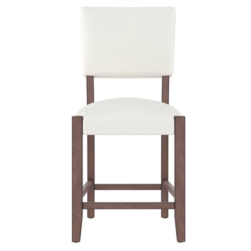 5-Piece Counter Height Dining Table Set Faux Marble Bar Table and 4 Armless Chair, Modern Dining Table Set for Pub Kitchen