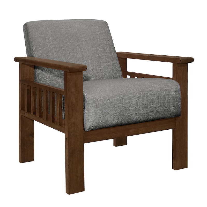 Litchfield Accent Chair - 29.5" x 32" x 32" - Gray