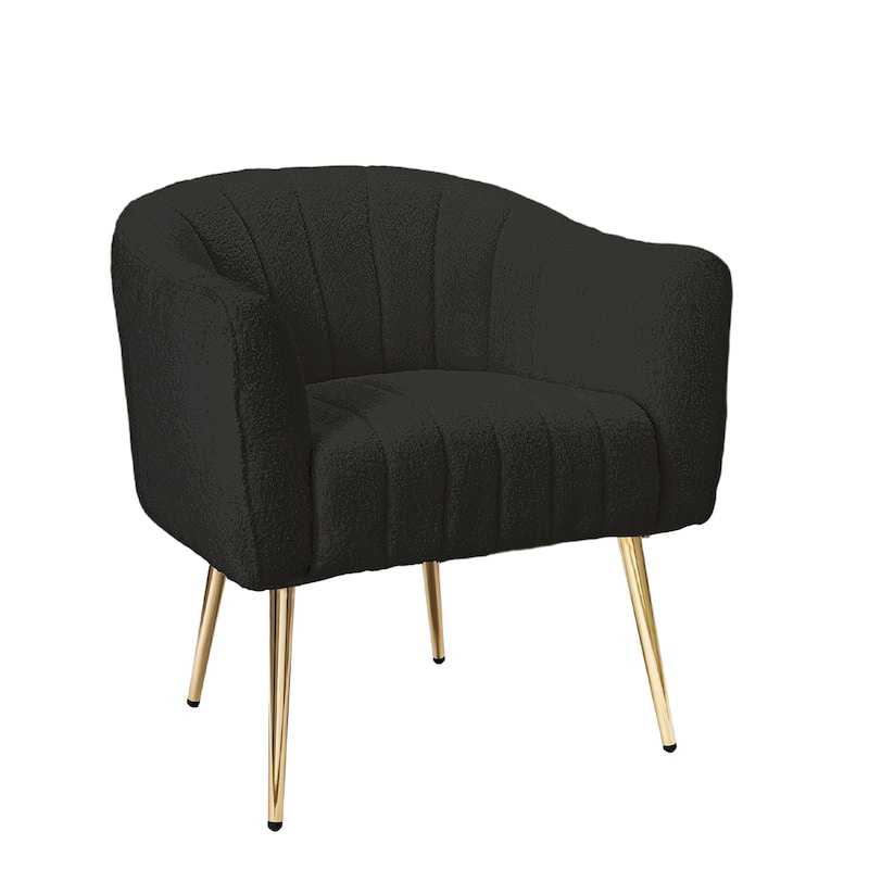 Ouyessir Oversized Modern Upholstered Accent Chair with Tufted Back