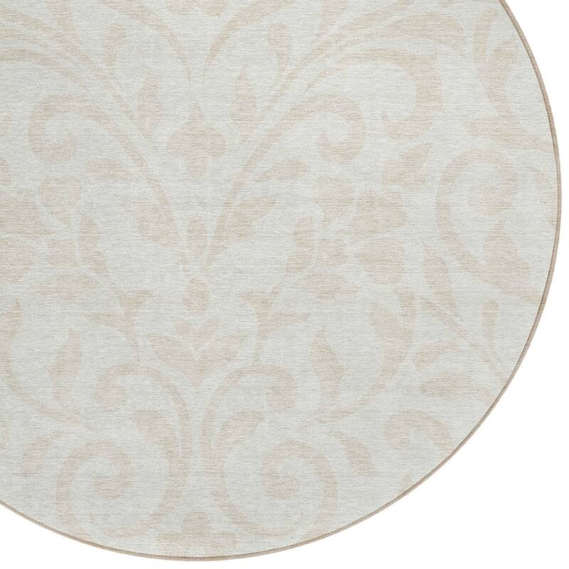HomeRoots Floral Transitional Rectangle Outdoor Rug