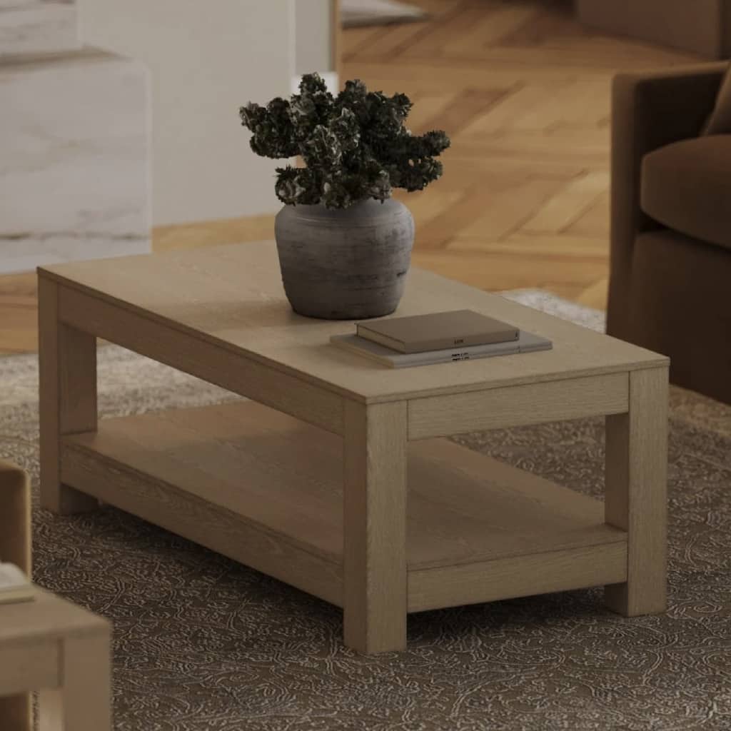 Maven Lane Paulo Wooden Coffee Table
