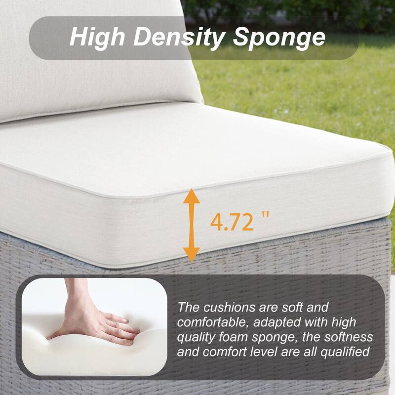 Sunbrella Indoor Outdoor Chair Cushion and Pillow