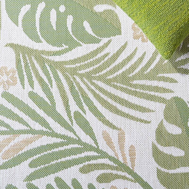 SAFAVIEH Courtyard Zhoresa Indoor/Outdoor Waterproof Patio Backyard Rug