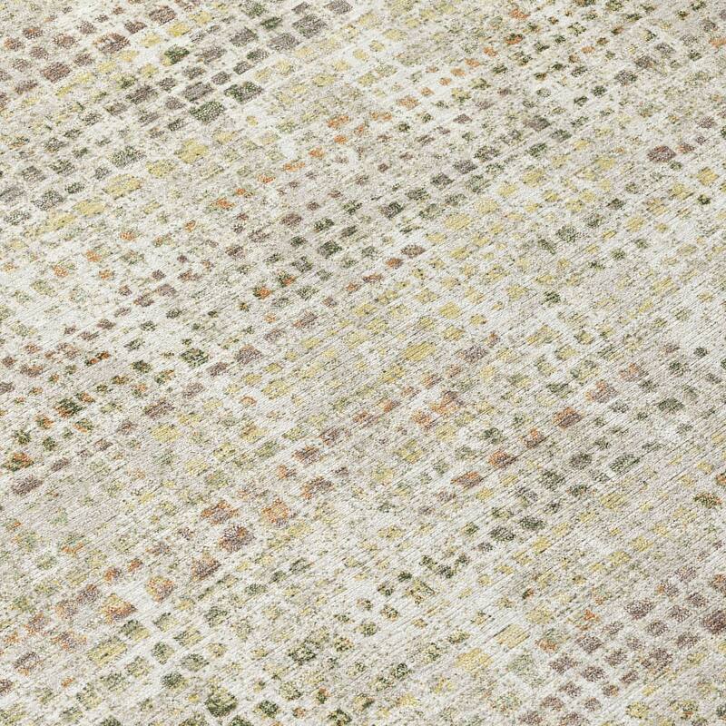 Machine Washable Indoor/ Outdoor Casual Kersey Chantille Rug