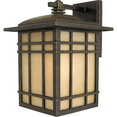 Hillcrest 1-Light Outdoor Wall Lantern in Imperial Bronze