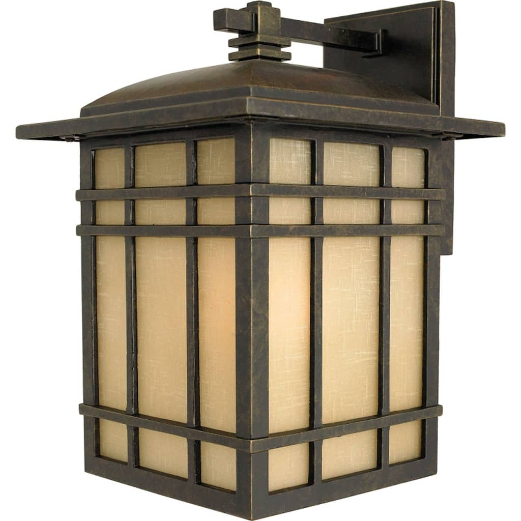 Hillcrest 1-Light Outdoor Wall Lantern in Imperial Bronze