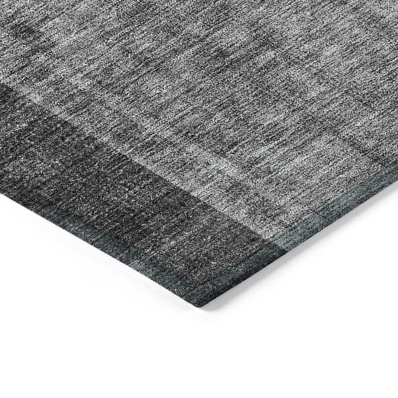 Machine Washable Indoor/ Outdoor Chantille Modern Deco Rug
