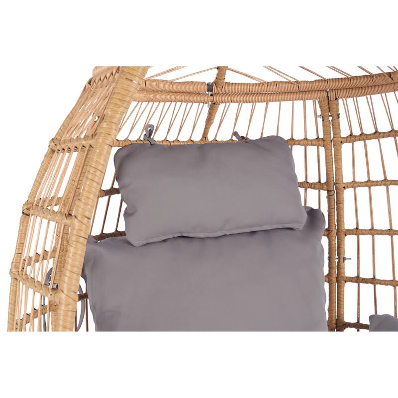 Outdoor Garden Rattan Egg Chair Bed Bath & Beyond 37503503