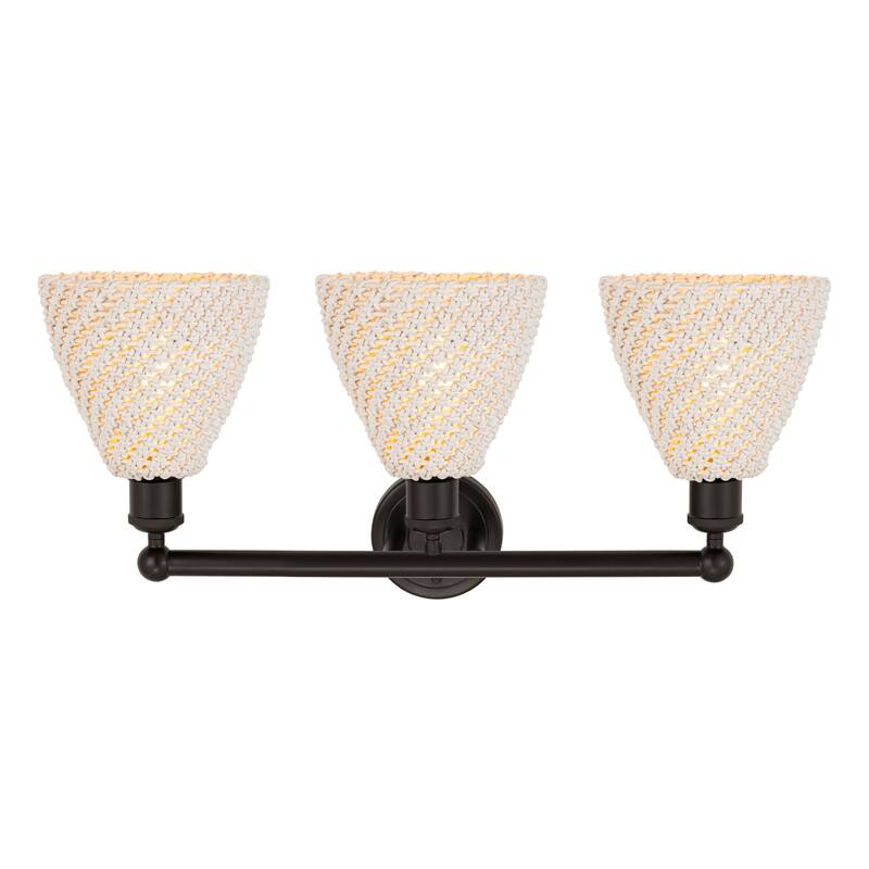 Innovations Lighting Endless Possibilities Edison - Bristol Natural - 3 Light 26" Bath Vanity Light