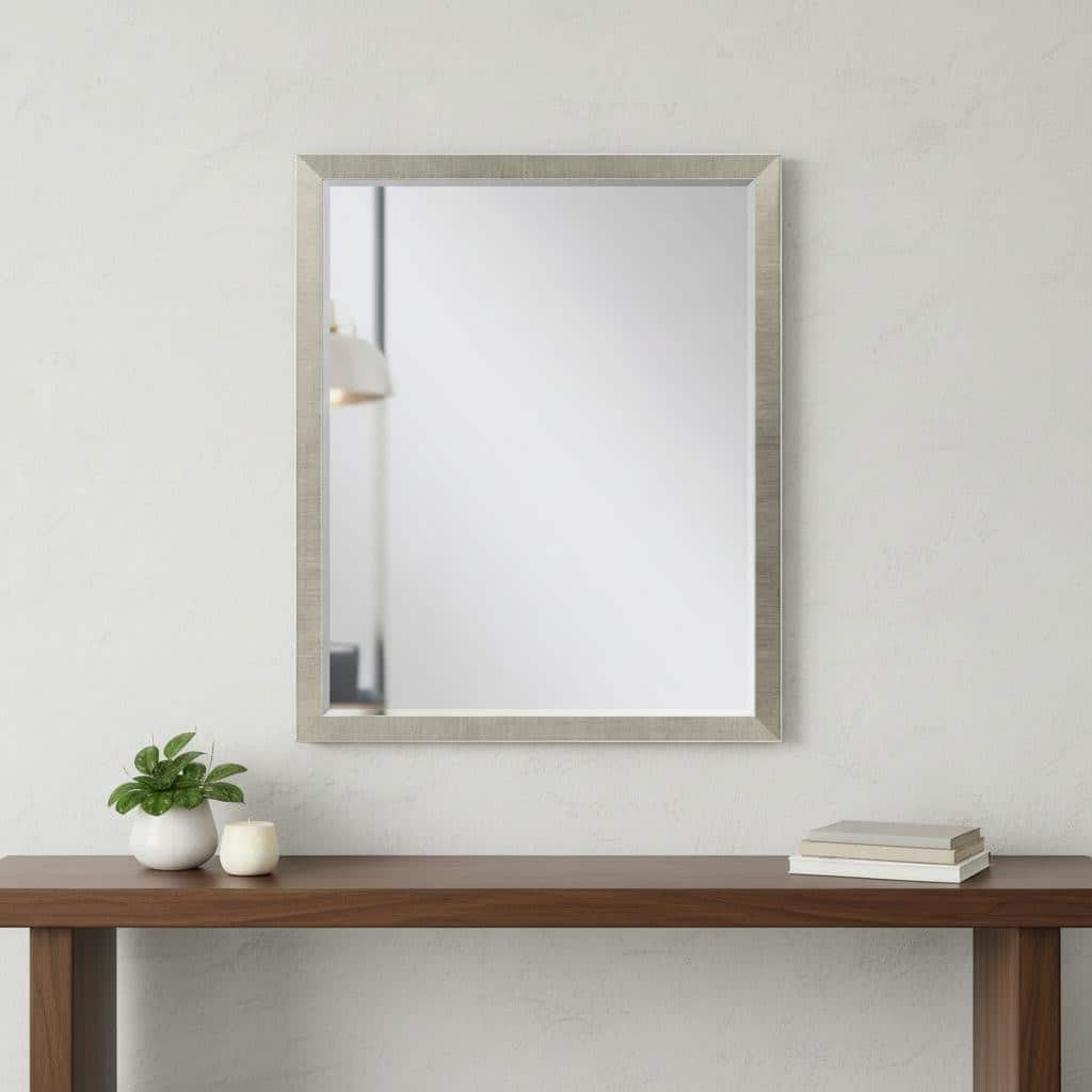 HomeRoots 43" Gold Accent Mirror - 33.00 in. x 43.00 in. x 2.00 in.