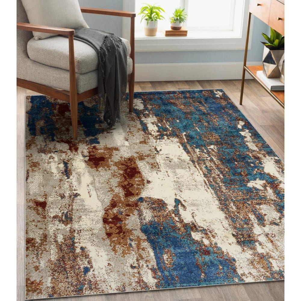 Luxe Weavers Modern Area Rug with Abstract Patterns