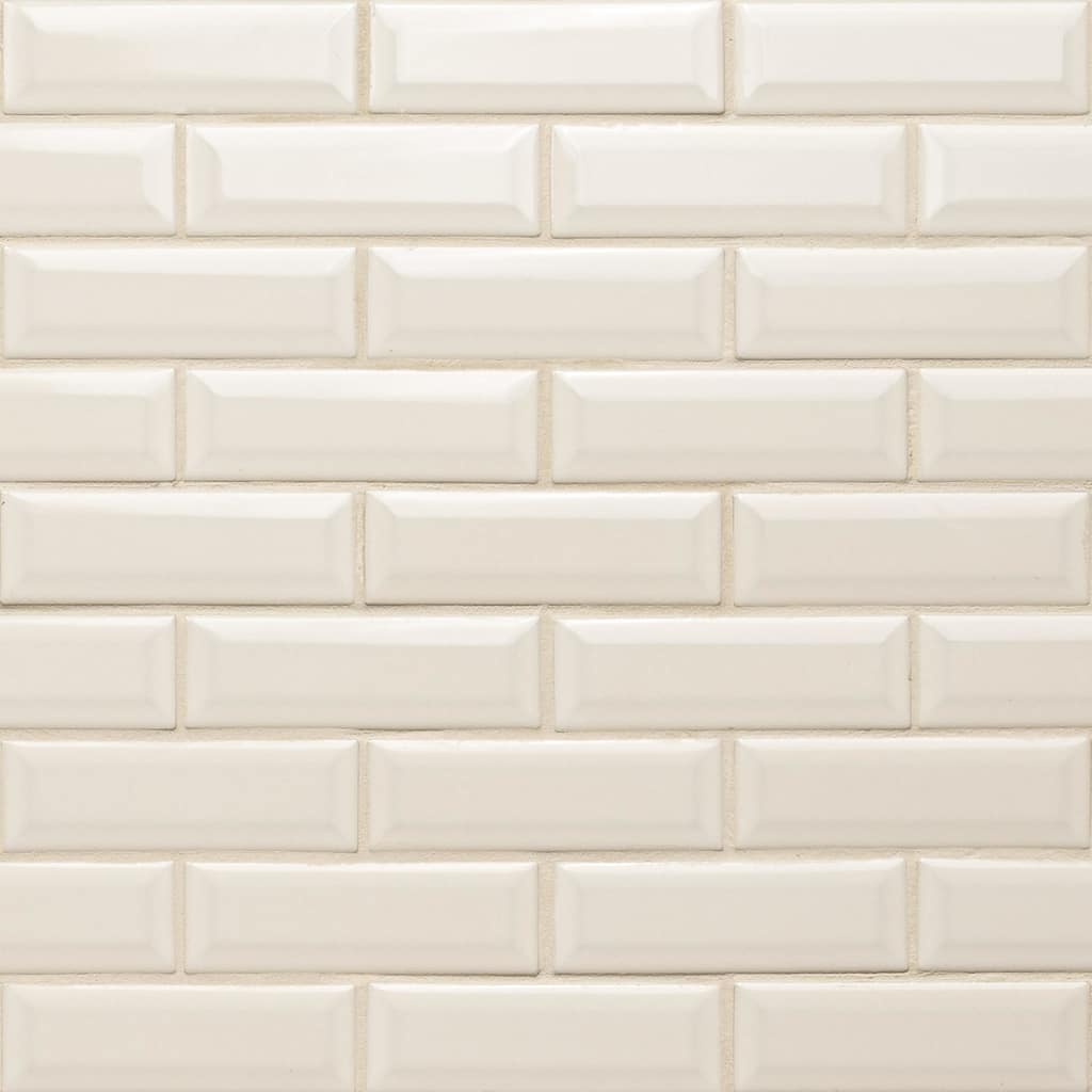 Ackland AKM-P-2X6BSWG-CA 12" x 12" Ceramic Brick Wall Mosaic Tile -