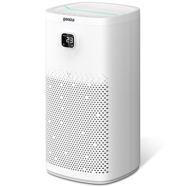 Air Purifiers for Home 2064 Ftundefined Coverage With Air Quality Monitor Ganiza H13 True HEPA Air Purifier for Pet Dander Smoke Dust Bed Bath Beyond 40346967