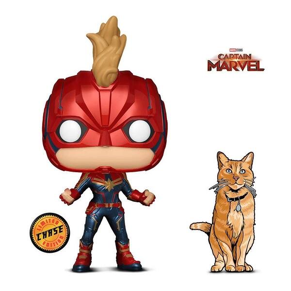 Shop Funko Pop Marvel Captain Marvel Masked Chase And Figpin Mini