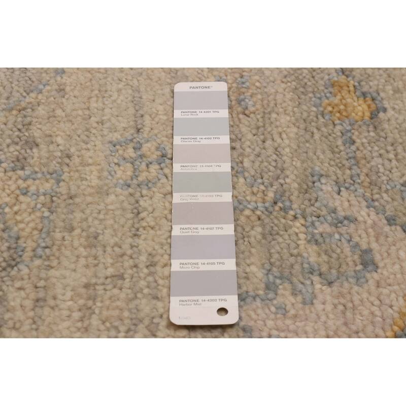 ECARPETGALLERY Hand-knotted Jules Serapi Grey Wool Rug - 10'1 x 13'9