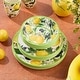 preview thumbnail 6 of 5, Certified International Limone Melamine 12 pc Dinnerware Set - 11.00"L x 11.00"W x 0.50"H