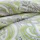 Vilano Plush All Seasons Pure Melody Paisley Down Alternative 3-piece Comforter