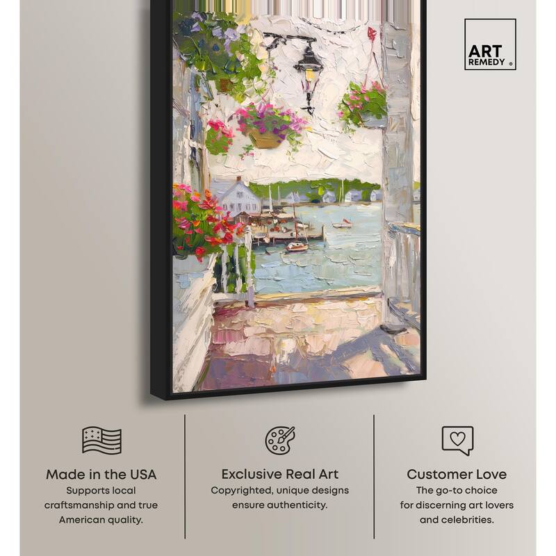 Harbor Hideaway II Canvas by Art Remedy