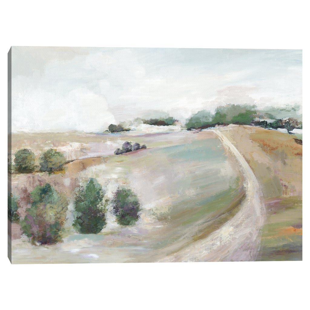 Country Road Hill by Allison Pearce Canvas Art Print
