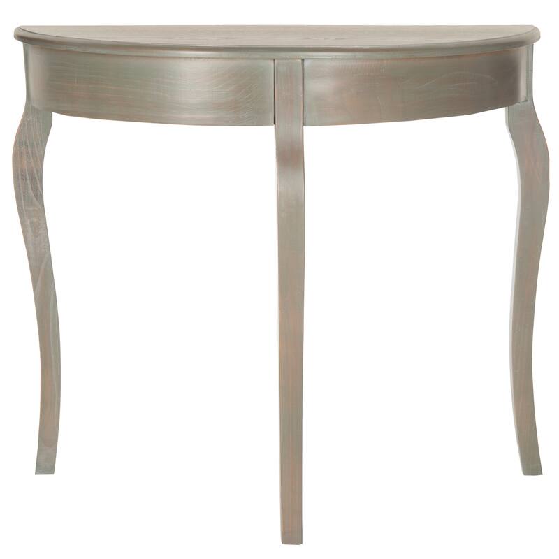 SAFAVIEH Sema Ash Grey Console - 33.9" x 14.4" x 30.1"