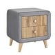 preview thumbnail 11 of 56, 4 Pcs Bedroom Sets Platform Bed with 2 Nightstands and Storage