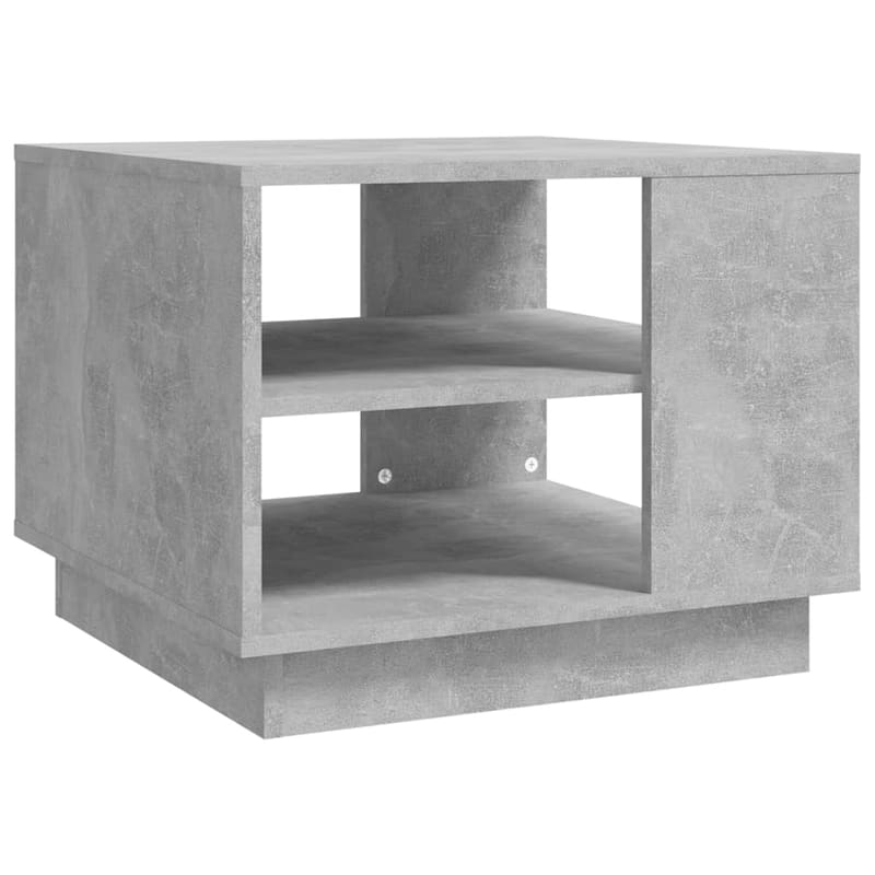 vidaXL Coffee Table Accent End Side Sofa Table for Living Room Engineered Wood - 21.7" x 21.7" x 16.9"