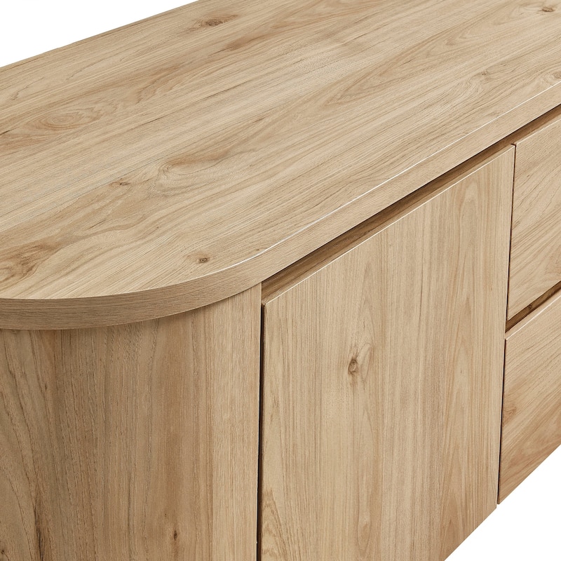 Duval 71 Inch Oval TV Cabinet