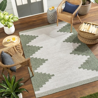 Livabliss Aleida Indoor/Outdoor Modern Area Rug