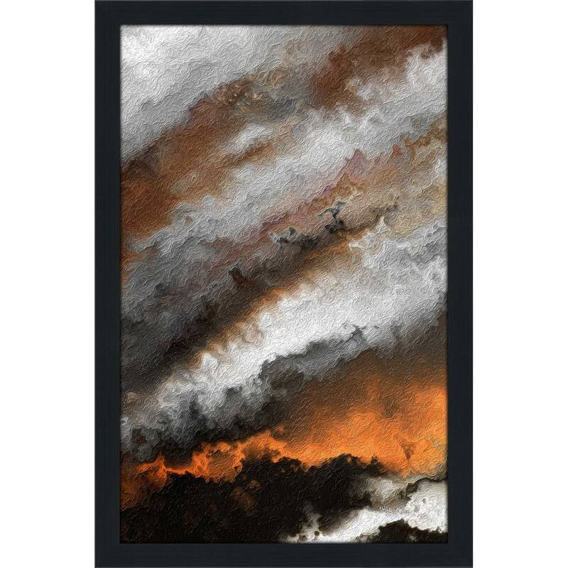 "Jeremiah 20 9 Fire In My Heart" by Mark Lawrence Print on Acrylic.