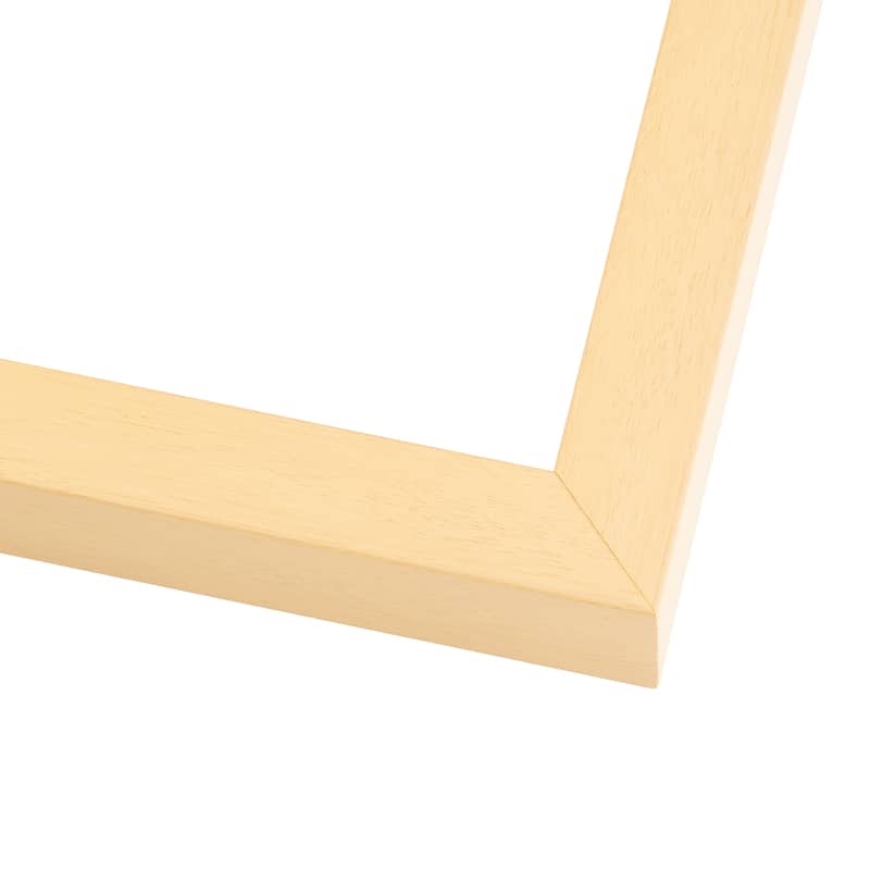 20x30 Shadow Box Frame Natural Wood | With a 3/4" Usable Display Depth | Includes a Royal Blue Real Suede Texture Acid-Free