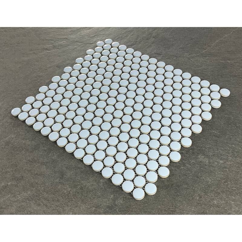 Porcelain Mosaic Tiles Penny Round Mosaic Tiles