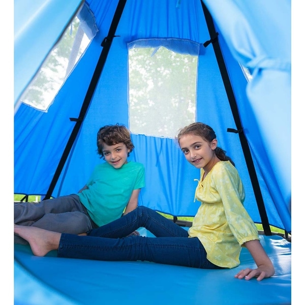 Sky clearance tent swing