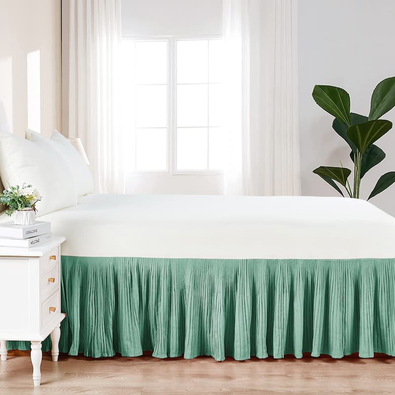 Home Soft Things Pleated Bed Skirt