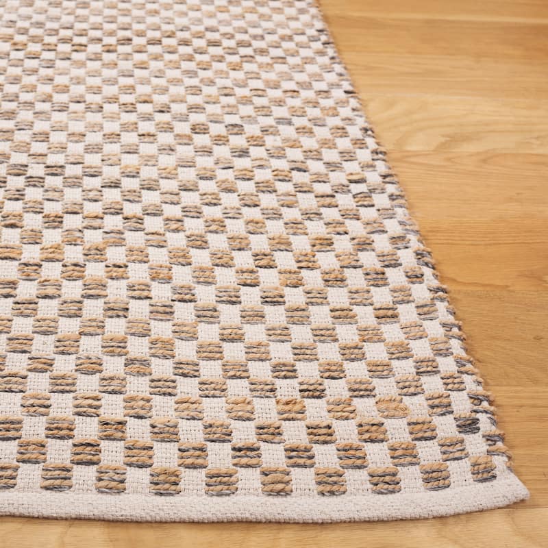SAFAVIEH Handmade Organica Weronika Jute & Cotton Rug