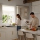 preview thumbnail 67 of 81, Karran Drop-In Quartz 33 in. 1-Hole 60/40 Double Bowl Kitchen Sink Kit