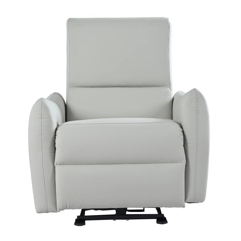 Power Recliner Chair Wall Hugger,Small Home Theater Seating with Lumbar Support,Single Recliner Sofa for Living Room